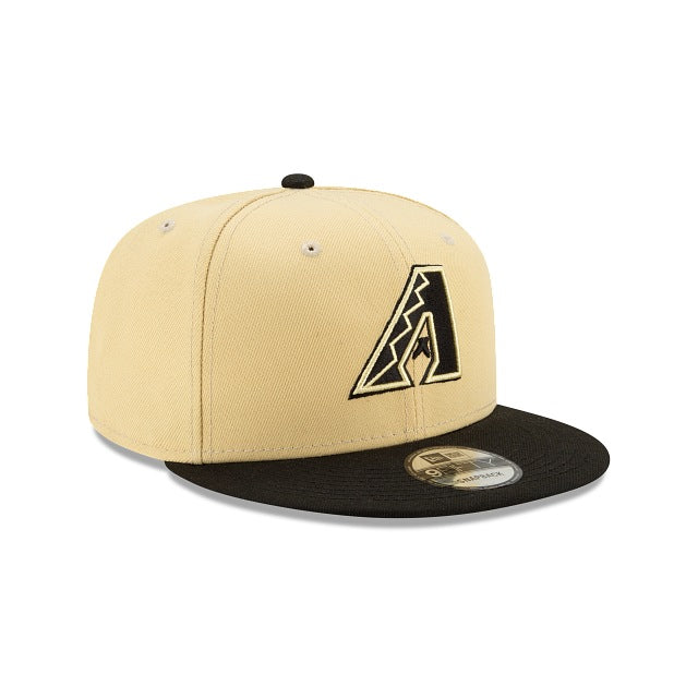 New Era 9FIFTY Arizona Diamondbacks City Connect Snapback Hat Gold Black