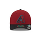 ARIZONA DIAMONDBACKS PLAYER REPLICA 9FORTY M-CROWN SNAPBACK ADJUSTABLE HAT - RED/BLACK