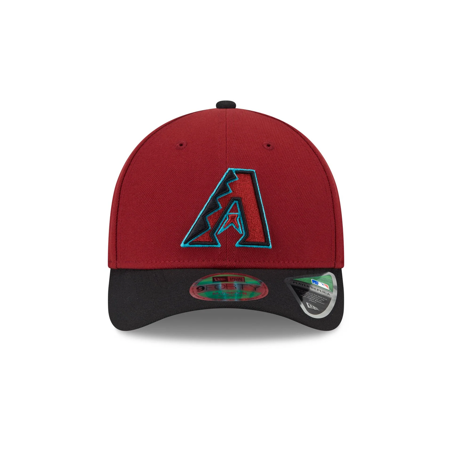 ARIZONA DIAMONDBACKS PLAYER REPLICA 9FORTY M-CROWN SNAPBACK ADJUSTABLE HAT - RED/BLACK