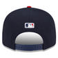 ATHLETICS 2025 MLB ALL-STAR GAME WORKOUT SPLIT PANEL 9FIFTY SNAPBACK HAT - BLUE/RED