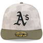 ATHLETICS 2025 MLB ARMED FORCES 59FIFTY FITTED HAT - STONE/OLIVE