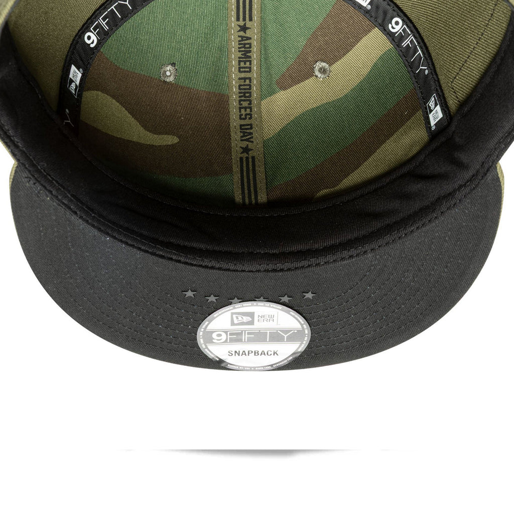 ATHLETICS 2026 MLB ARMED FORCES 9FIFTY SNAPBACK HAT - OLIVE