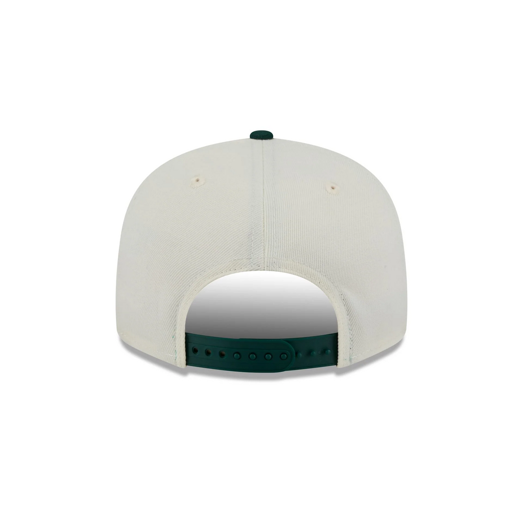 ATHLETICS ARCHIVE 9FIFTY SNAPBACK HAT - CHROME WHITE