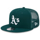 ATHLETICS EVERGREEN TRUCKER 9FIFTY SNAPBACK HAT - GREEN