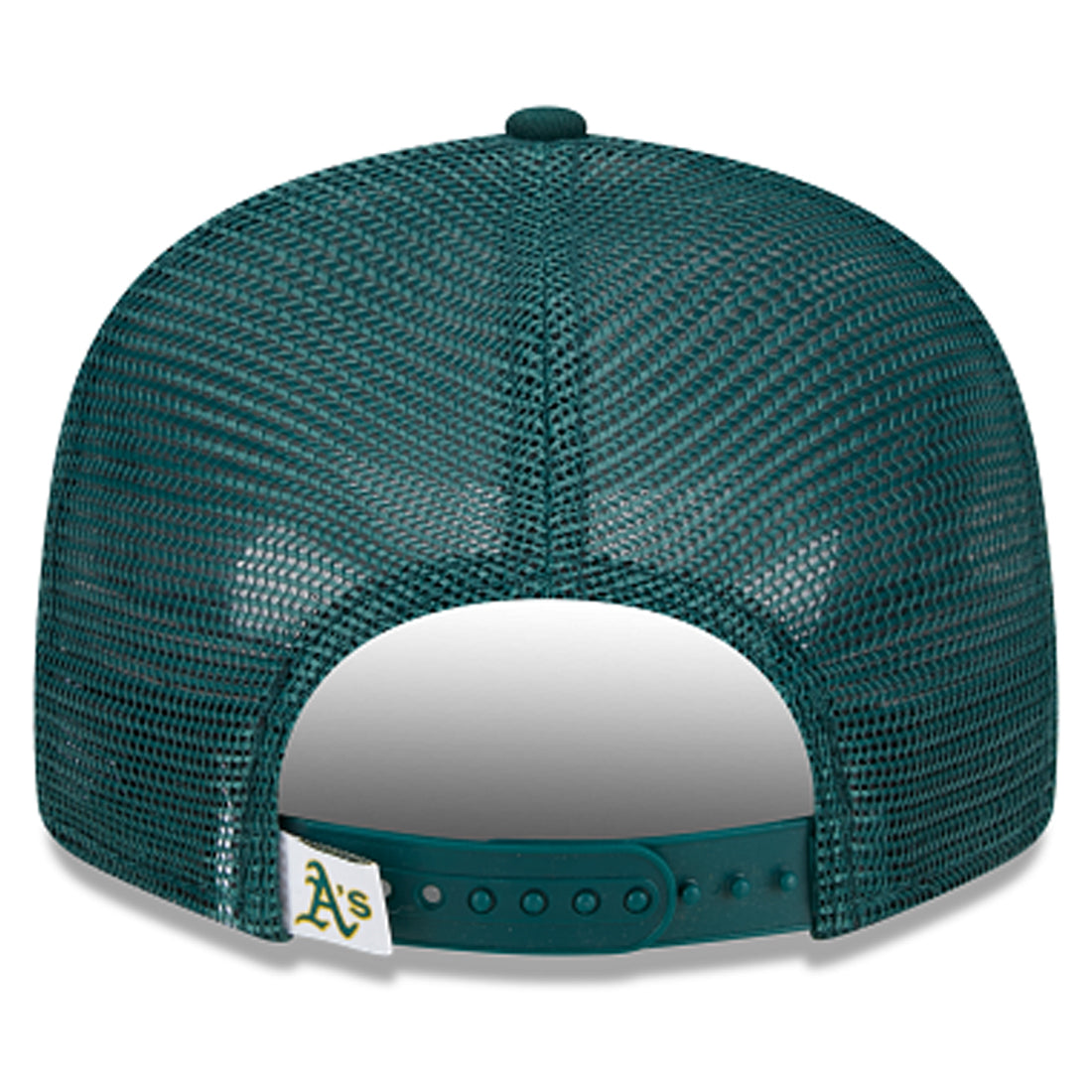 ATHLETICS EVERGREEN TRUCKER 9FIFTY SNAPBACK HAT - GREEN