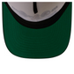 ATHLETICS NEW ERA TRI-HIT 9FIFTY A-FRAME SNAPBACK HAT - CHROME WHITE/GREEN