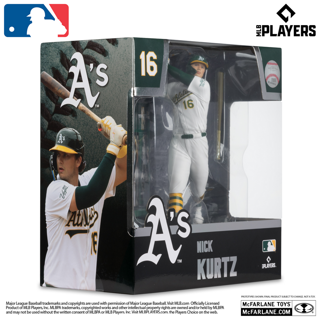 ATHLETICS NICK KURTZ MLB LEGACY 7" MCFARLANE SPORTS PICK FIGURE