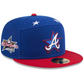 ATLANTA BRAVES 2025 MLB ALL-STAR GAME WORKOUT SPLIT PANEL 59FIFTY FITTED HAT