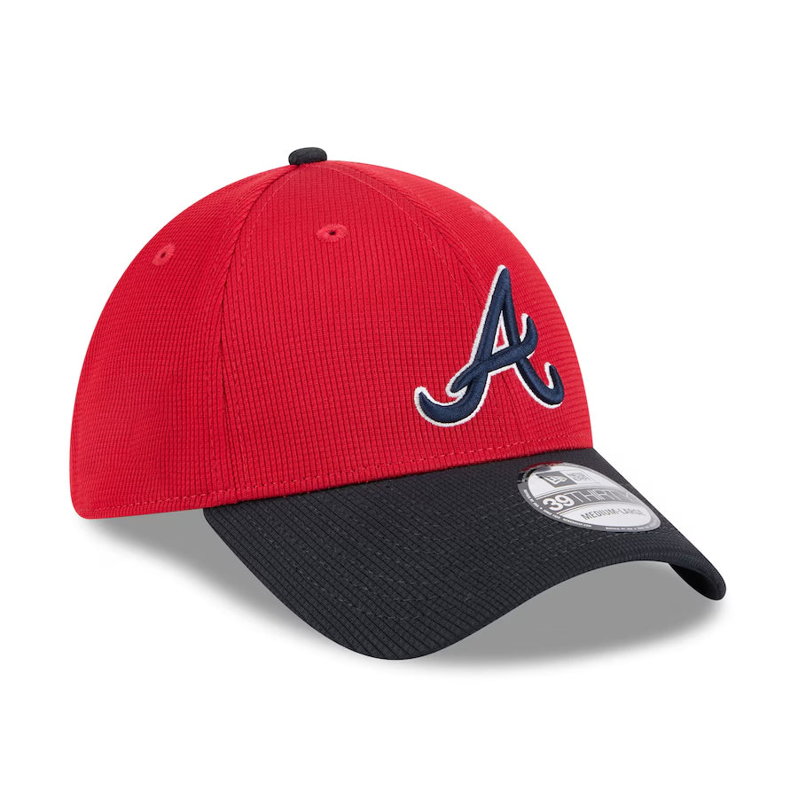ATLANTA BRAVES 2025 MLB SPRING TRAINING SIDE PATCHLESS 39THIRTY FLEX FIT HAT