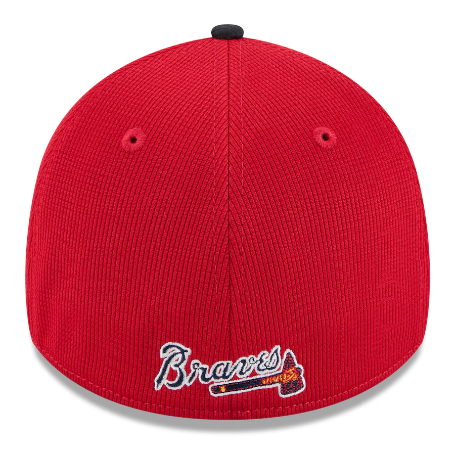 ATLANTA BRAVES 2025 MLB SPRING TRAINING SIDE PATCHLESS 39THIRTY FLEX FIT HAT