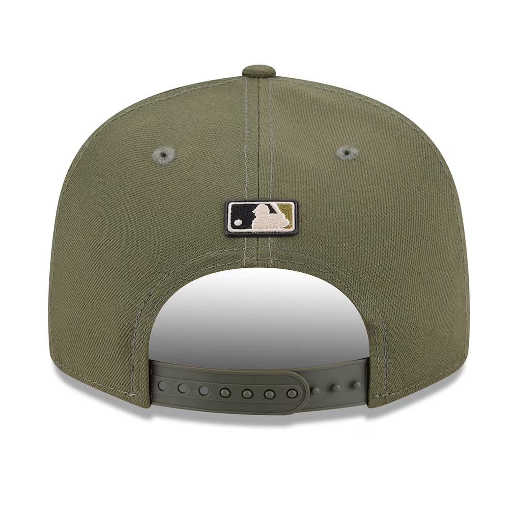 ATLANTA BRAVES 2026 MLB ARMED FORCES 9FIFTY SNAPBACK HAT - OLIVE