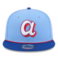 ATLANTA BRAVES 2026 MLB CITY CONNECT 9FIFTY SNAPBACK HAT - LIGHT BLUE/BLUE