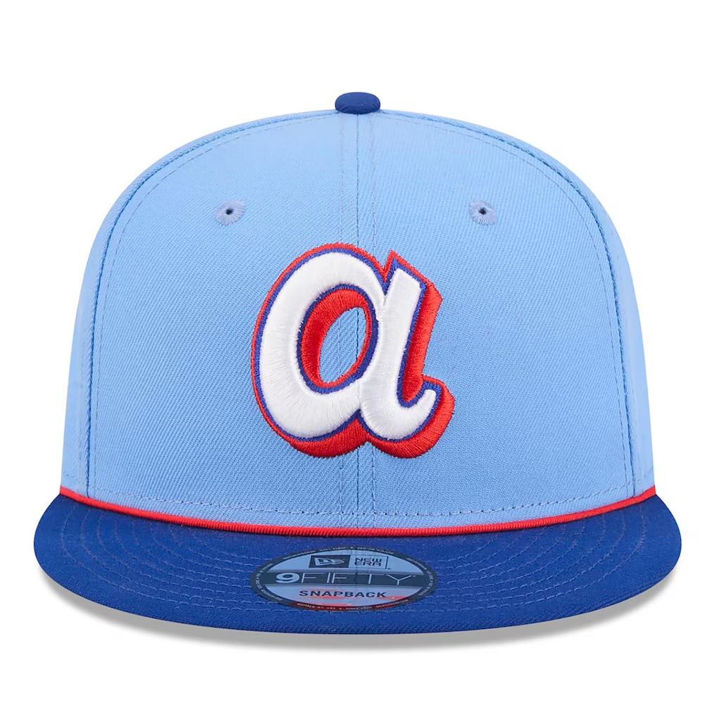ATLANTA BRAVES 2026 MLB CITY CONNECT 9FIFTY SNAPBACK HAT - LIGHT BLUE/BLUE
