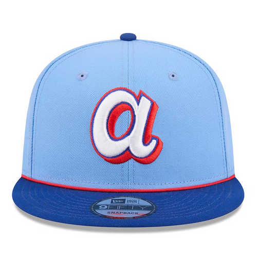 ATLANTA BRAVES 2026 MLB CITY CONNECT 9FIFTY SNAPBACK HAT - LIGHT BLUE/BLUE