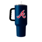 ATLANTA BRAVES 40OZ. FLIPSIDE TRAVEL TUMBLER WITH HANDLE