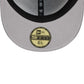 ATLANTA BRAVES ALL OVER PATCH 59FIFTY FITTED HAT - NAVY