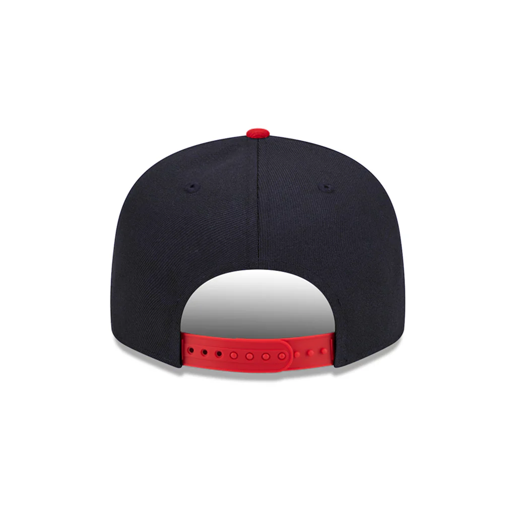 ATLANTA BRAVES ARCHIVE 9FIFTY SNAPBACK HAT - NAVY