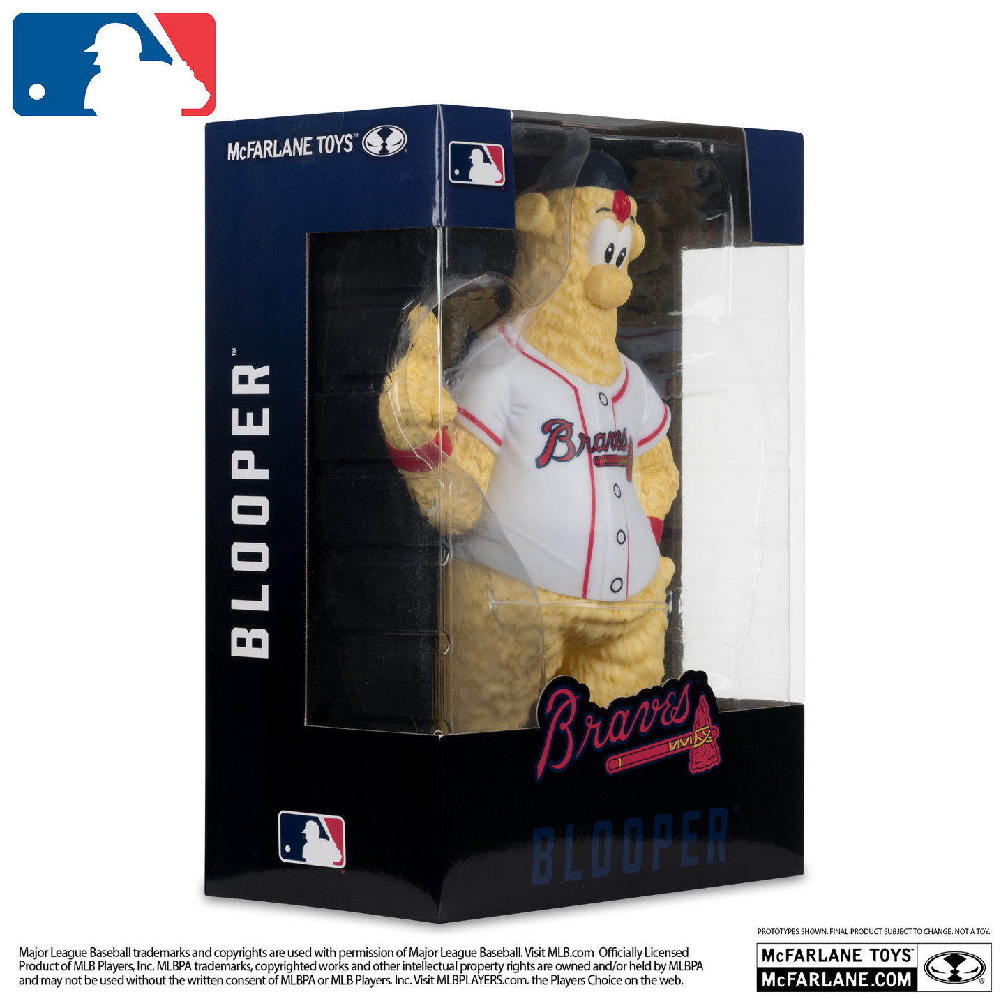 ATLANTA BRAVES BLOOPER MLB LEGACY 7" MCFARLANE SPORTS PICK FIGURE