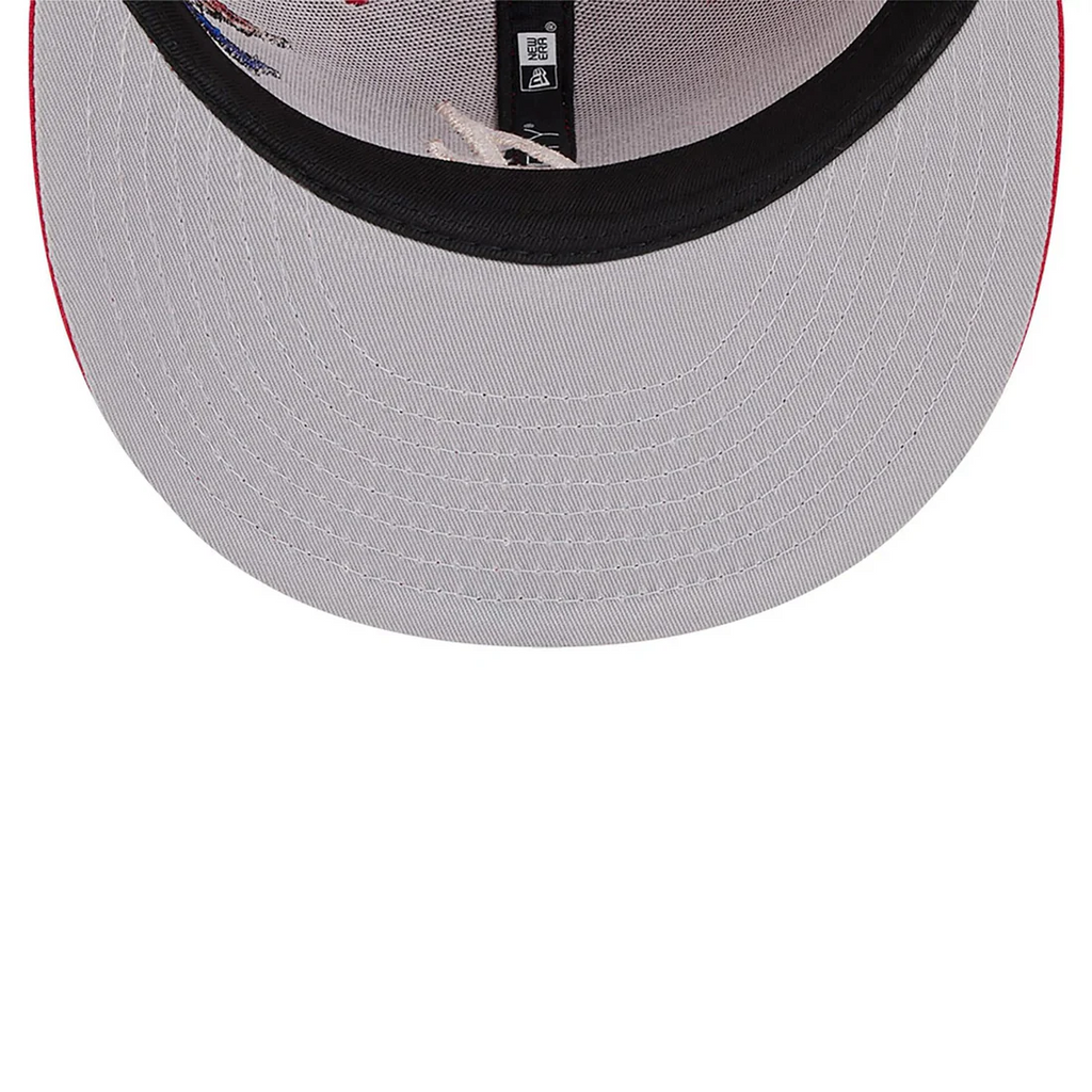 ATLANTA BRAVES CITY ART 9FIFTY SNAPBACK - RED