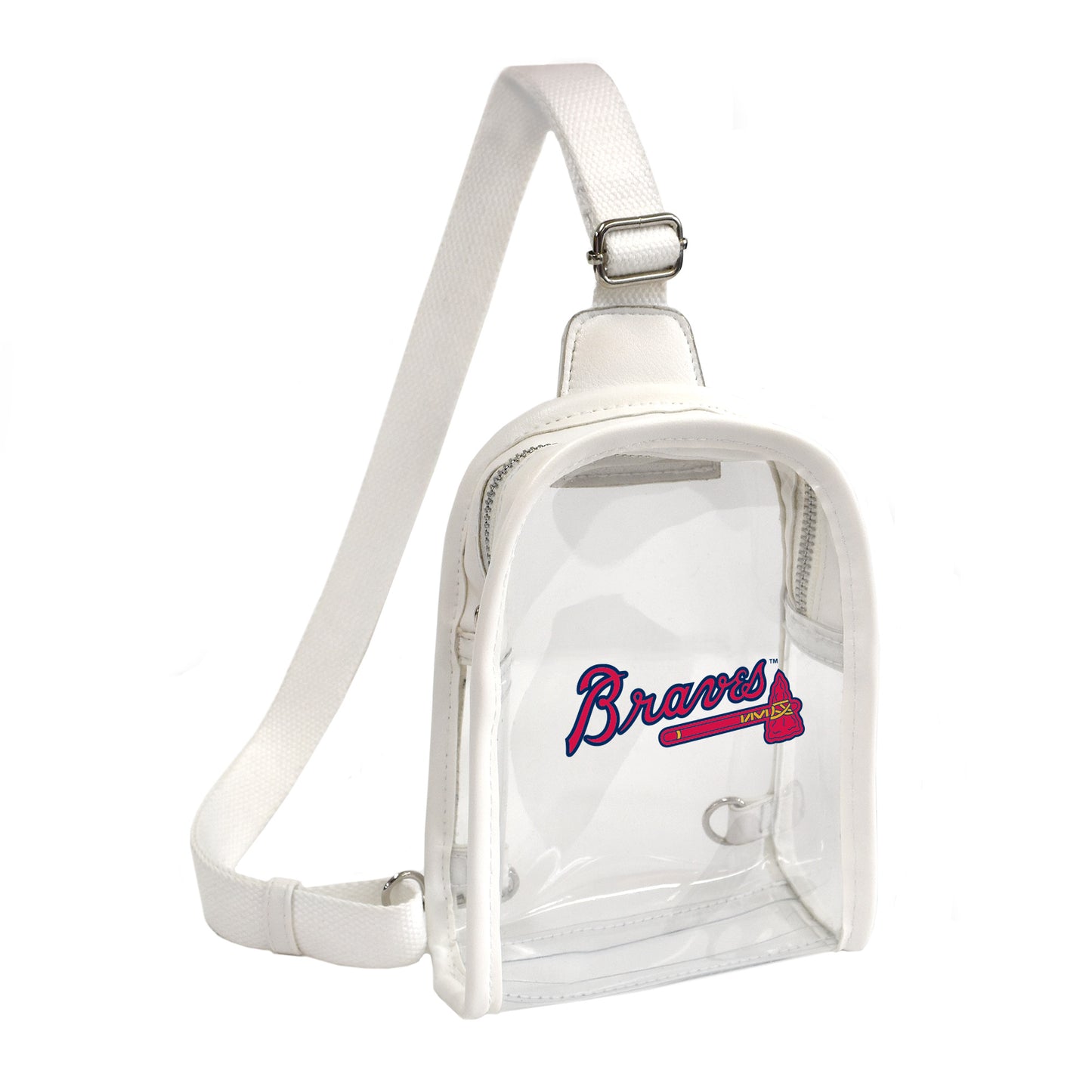 ATLANTA BRAVES CLEAR STADIUM MINI SLING BAG