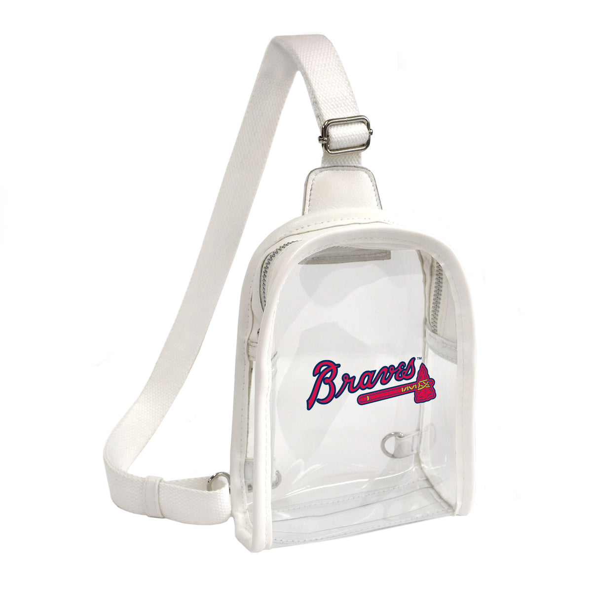 ATLANTA BRAVES CLEAR STADIUM MINI SLING BAG