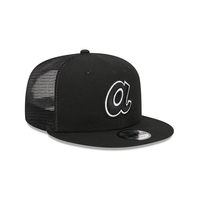 GORRA ATLANTA BRAVES COOP EVERGREEN 9FIFTY SNAPBACK -NEGRO/BLANCO