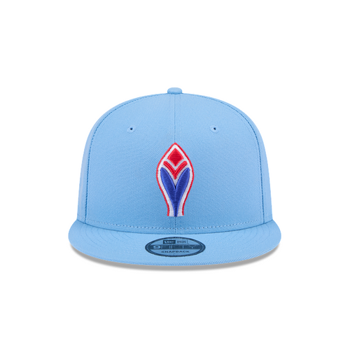 ATLANTA BRAVES EVERGEEN BASIC COOPERSTOWN 9FIFTY SNAPBACK HAT - SKY
