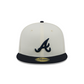 ATLANTA BRAVES EVERGREEN CHROME 59FIFTY FITTED HAT