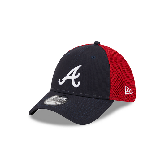 ATLANTA BRAVES EVERGREEN NEO 39THIRTY FLEX FIT HAT