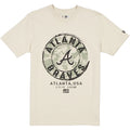 ATLANTA BRAVES MEN'S 2025 MLB ARMED FORCES T-SHIRT - STONE