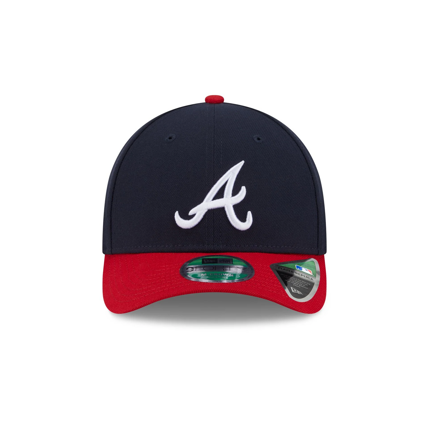 ATLANTA BRAVES PLAYER REPLICA 9FORTY M-CROWN SNAPBACK ADJUSTABLE HAT - HOME