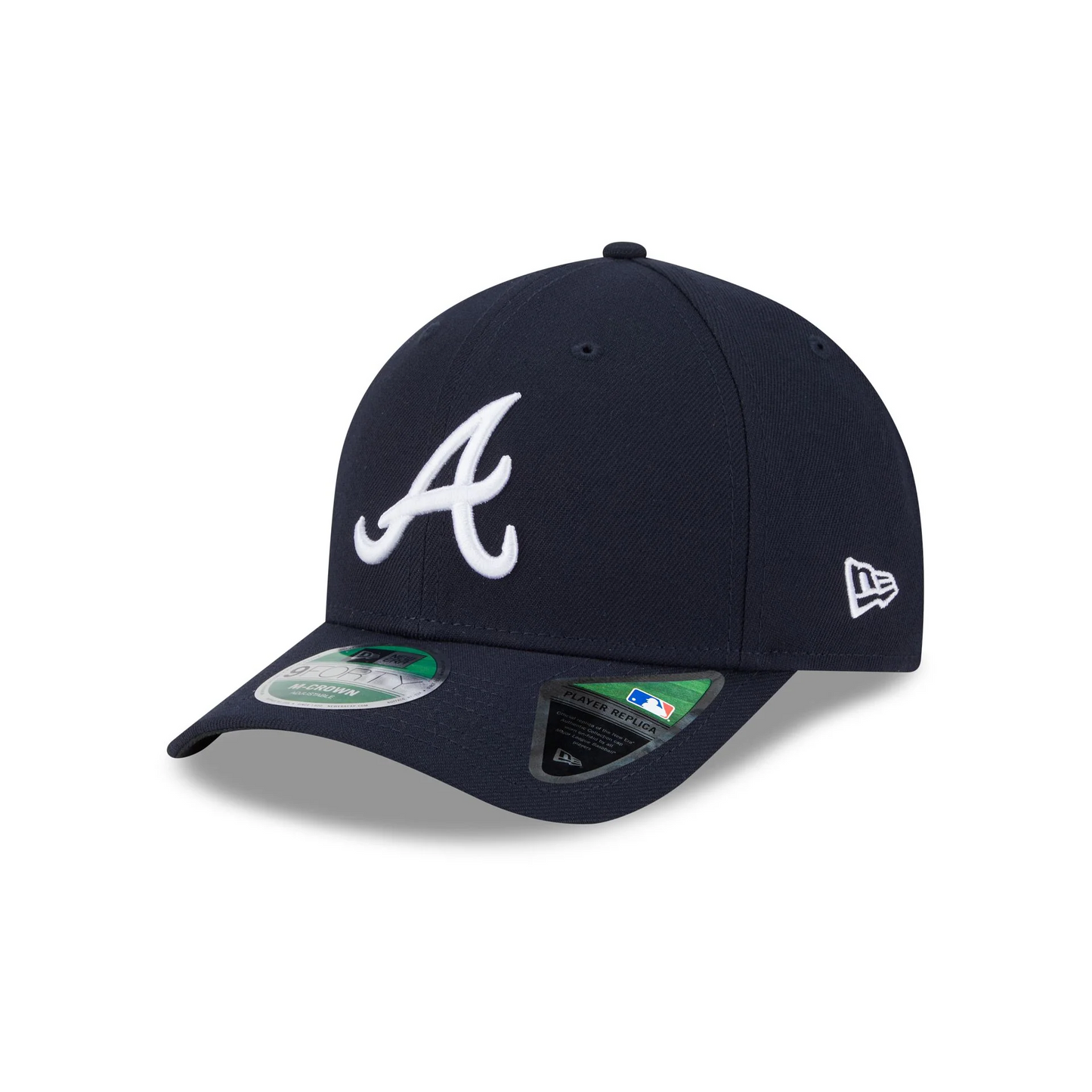 ATLANTA BRAVES PLAYER REPLICA 9FORTY M-CROWN SNAPBACK ADJUSTABLE HAT - ROAD