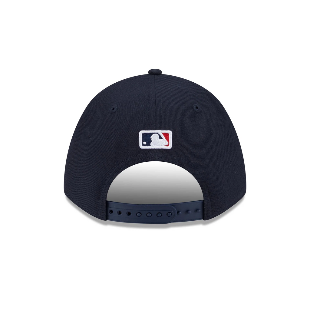 ATLANTA BRAVES PLAYER REPLICA 9FORTY M-CROWN SNAPBACK ADJUSTABLE HAT - ROAD