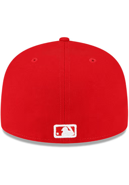 ATLANTA BRAVES SIDEPATCH 2021 WORLD SERIES 59FIFTY FITTED - RED/WHITE