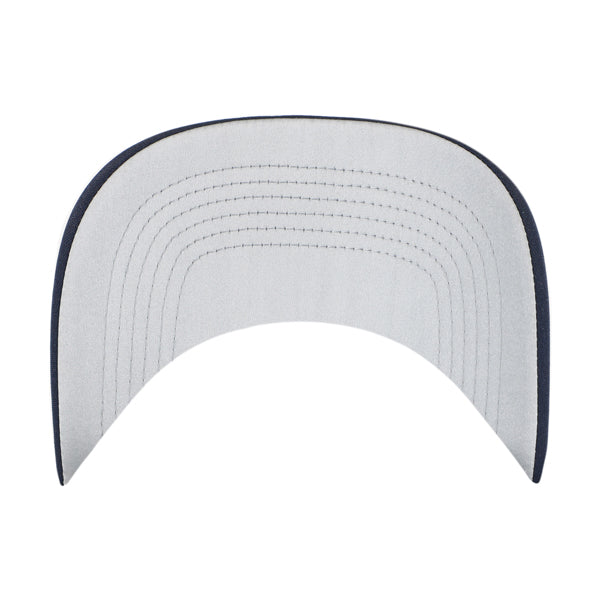 ATLANTA BRAVES WOMEN'S '47 BRAND OUTSPOKEN HITCH ADJUSTABLE HAT - WHITE