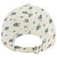 ATLANTA BRAVES WOMEN'S BLOOM 9TWENTY ADJUSTABLE HAT - CREAM