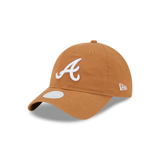 ATLANTA BRAVES WOMEN'S EVERGREEN 9TWENTY ADJUSTABLE HAT - LBZ