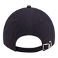 ATLANTA BRAVES WOMEN'S NEW ERA WILDFLOWER CASUAL CLASSIC ADJUSTABLE HAT - NAVY