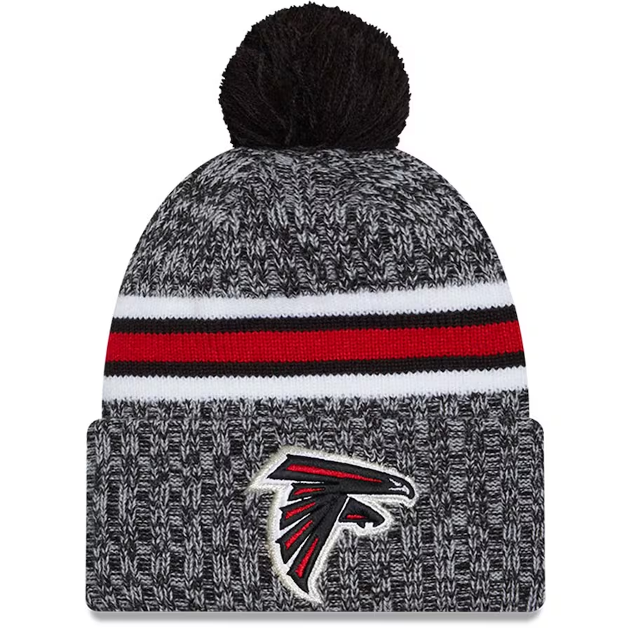 ATLANTA FALCONS 2023 NFL SIDELINE CUFFED KNIT WITH POM