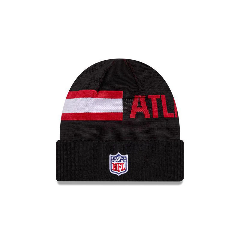 ATLANTA FALCONS 2024 NFL SIDELINE WEATHER TECH CUFFED KNIT BEANIE
