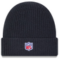 ATLANTA FALCONS 2025 SIDELINE COLD WEATHER CUFFED KNIT - CHARCOAL