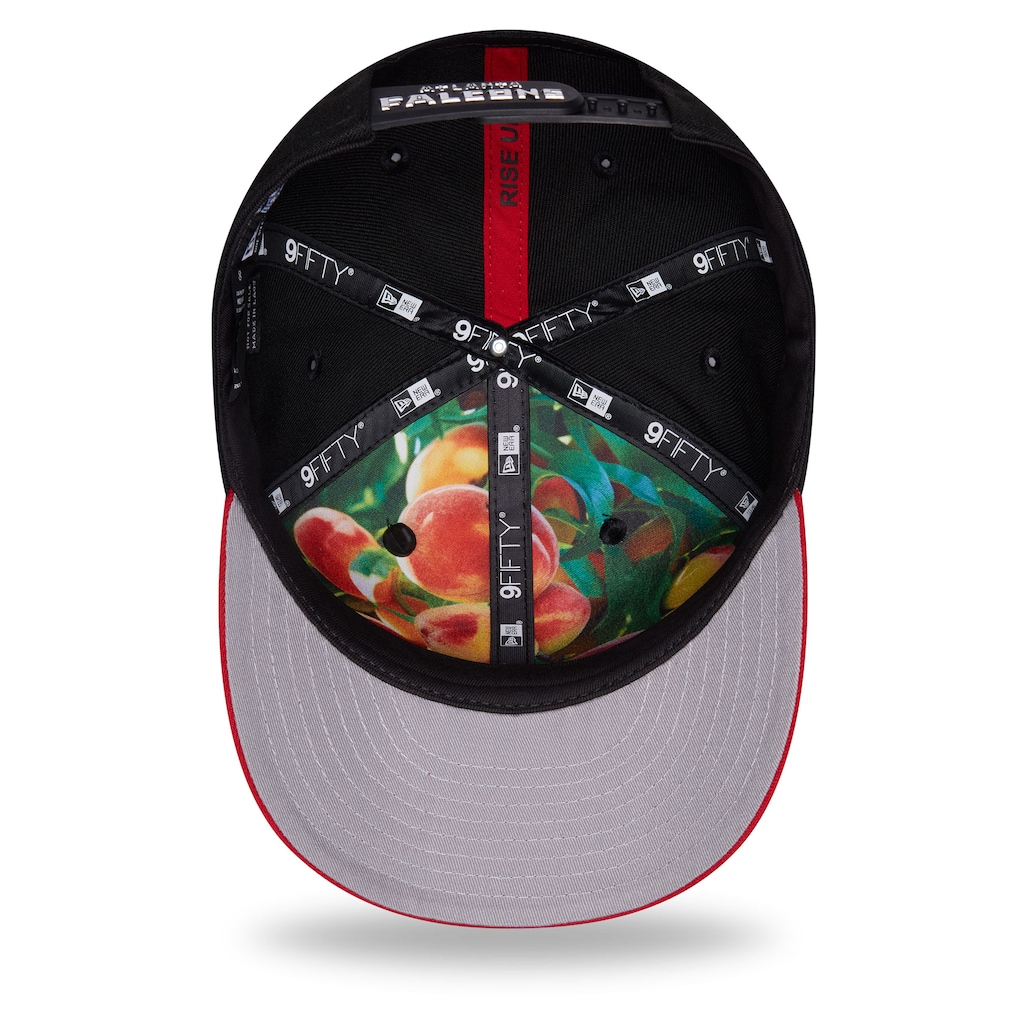 ATLANTA FALCONS 2026 NFL DRAFT 9FIFTY SNAPBACK HAT - RED/BLACK