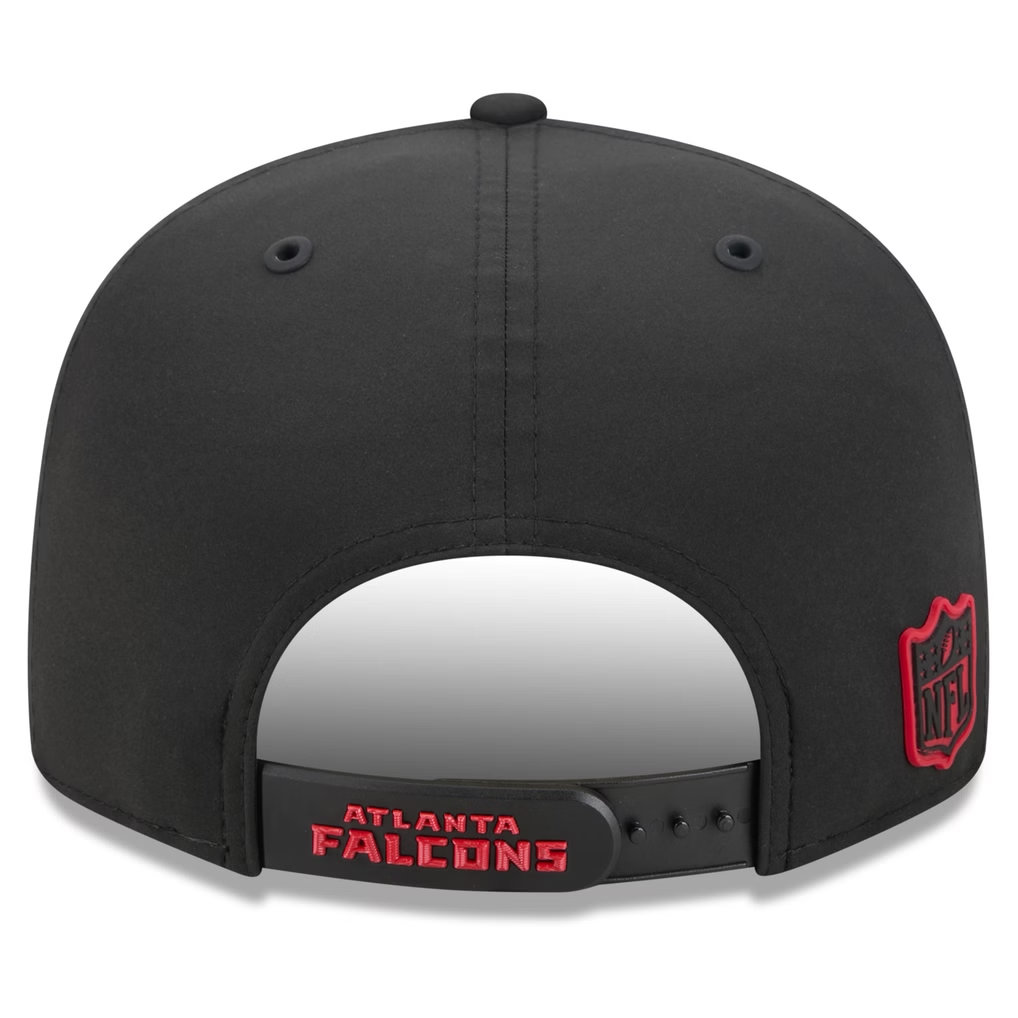 ATLANTA FALCONS 2026 NFL SIDELINE 9FIFTY SNAPBACK HAT - BLACK
