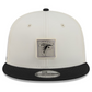 ATLANTA FALCONS 2026 NFL TRAINING CAMP 9FIFTY SNAPBACK HAT - CHROME WHITE/BLACK