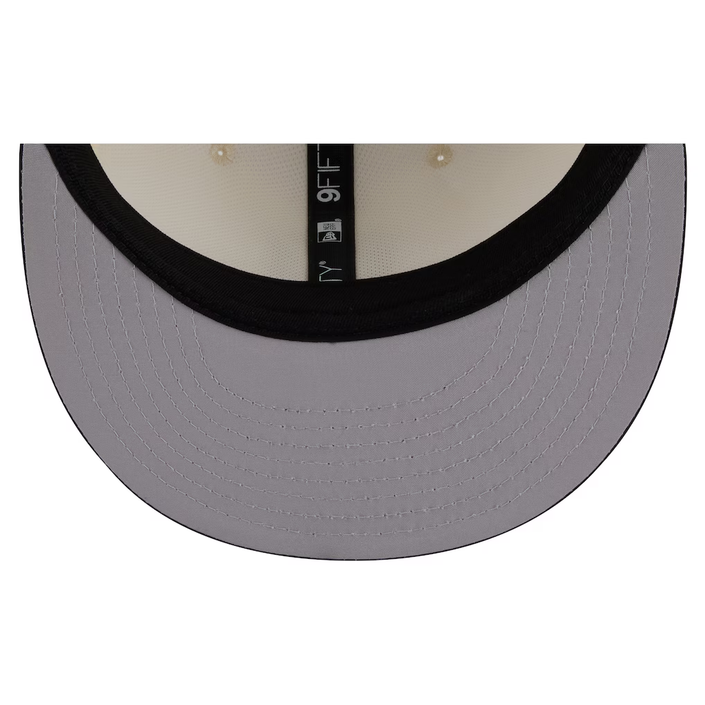 ATLANTA FALCONS 2026 NFL TRAINING CAMP 9FIFTY SNAPBACK HAT - CHROME WHITE/BLACK