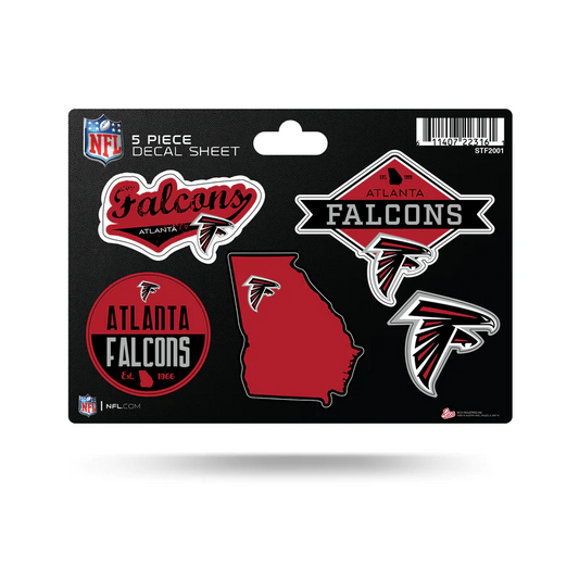 ATLANTA FALCONS 5-PIECE STICKER SHEET