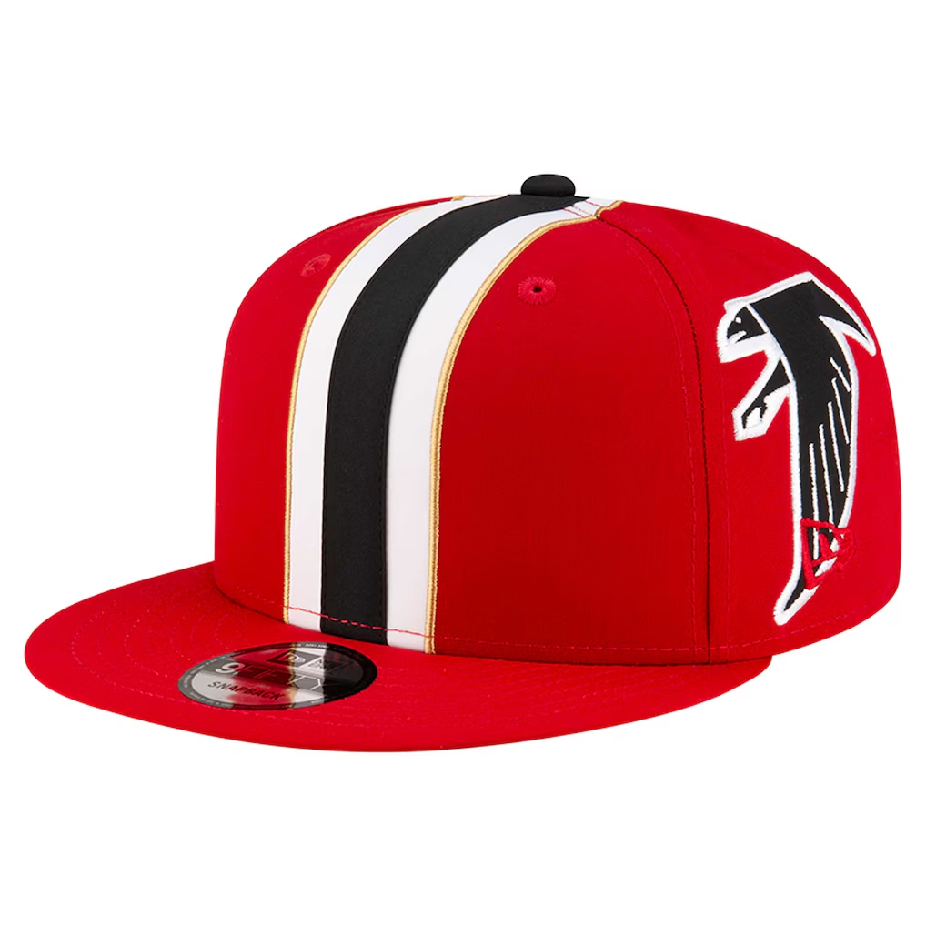 ATLANTA FALCONS HELMET PACK 9FIFTY SNAPBACK HAT - RETRO