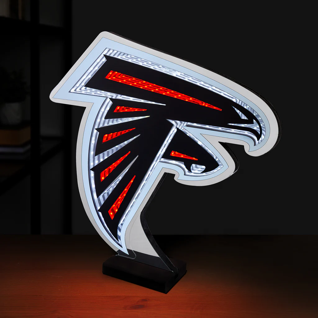 ATLANTA FALCONS LED INFINITY LOGO LIGHT