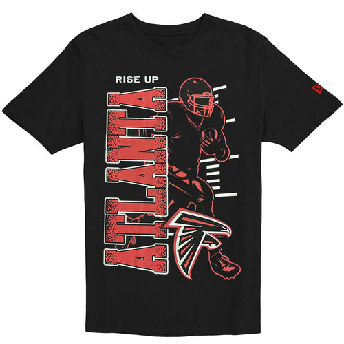 ATLANTA FALCONS MEN'S NEW ERA 2026 NFL TRAINING CAMP T-SHIRT - BLACK