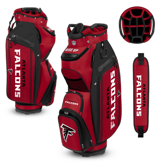 ATLANTA FALCONS TEAM EFFORT BUCKET III COOLER CART GOLF BAG